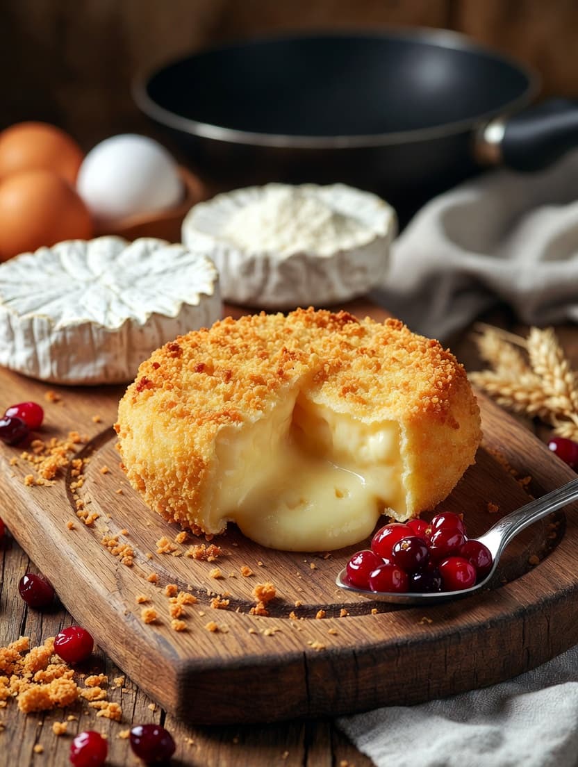 Klassischer Gebackener Camembert - Vegetarisches Desserts Rezept mit Frankreich, Deutschland | Zubereitungszeit 25 Minuten, bewertet mit 4.9 von 5 Sternen