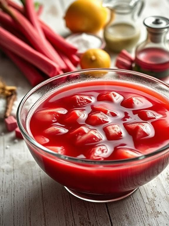 Mein liebstes cremiges Rhabarber-Kompott mit Vanille & Zitrone - Schritt 6