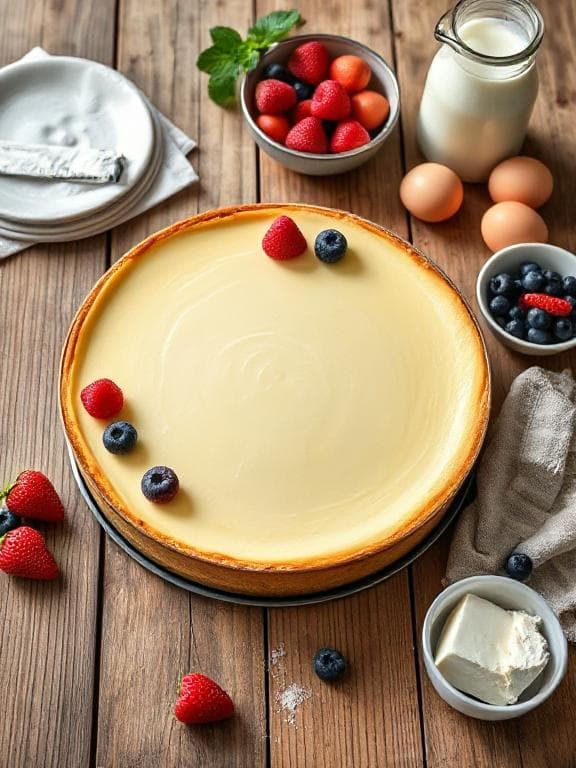 Cremiger Käsekuchen mit Sommerbeeren - Schritt 2