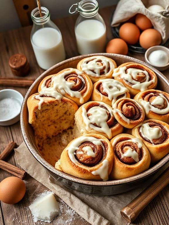 Die Besten Saftigen Zimtschnecken mit Frischkäse-Frosting (Original Hefeteig) - Schritt 3