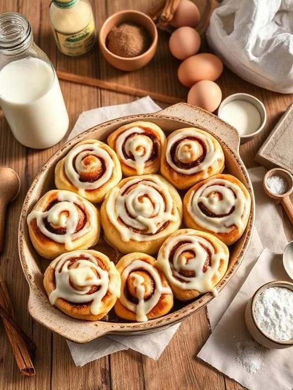 Die Besten Saftigen Zimtschnecken mit Frischkäse-Frosting (Original Hefeteig) - Schritt 4