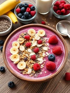 Beeren Smoothie Bowl - Schritt 4