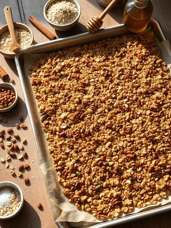 Knuspriges Granola mit Nüssen – Einfach Selber Machen & Genießen - Schritt 3