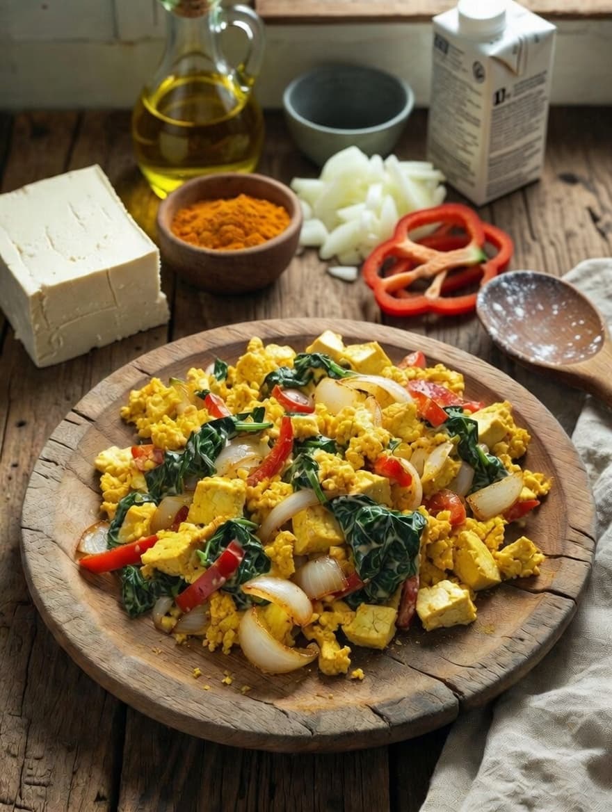 Proteinreicher Tofu-Scramble