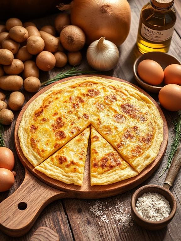 Klassische Spanische Tortilla de Patatas - Schritt 4