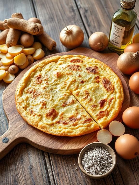 Klassische Spanische Tortilla de Patatas - Schritt 3