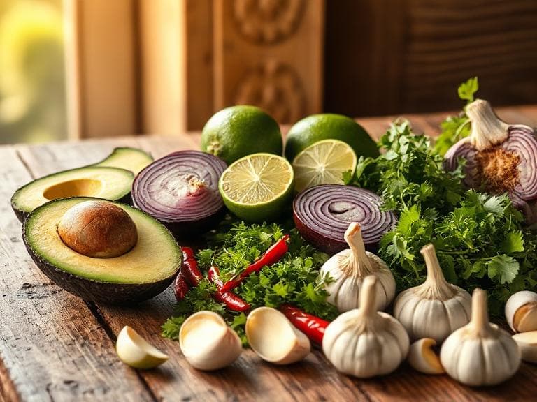 Zutaten für Cremiger Avocado-Limetten-Dip