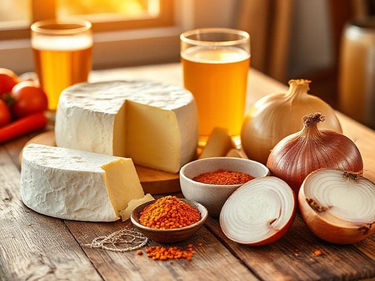 Zutaten für Cremiger Obazda: Bayerische Käsecreme zum Selbermachen