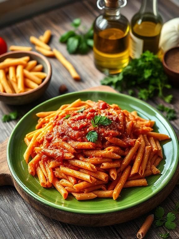 Penne all'Arrabbiata: Der feurige Klassiker - Schritt 6