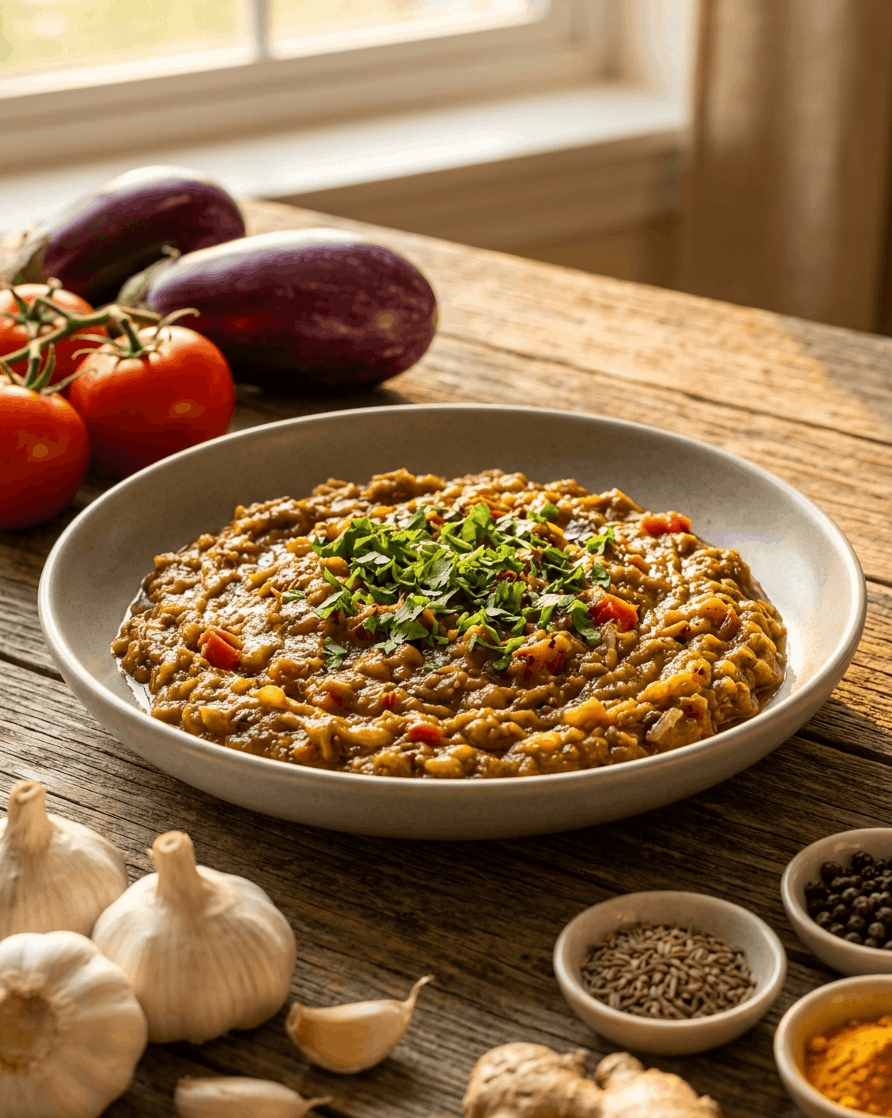 Baingan Bharta - Empfohlenes Rezept