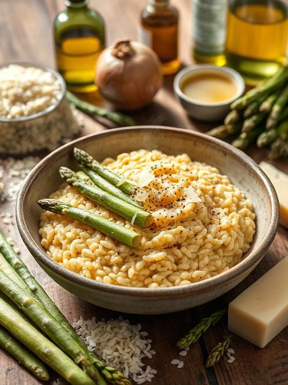 Himmlisch Cremiges Spargelrisotto - Schritt 7