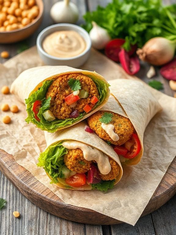 Dein unwiderstehlicher Falafel Wrap – orientalische Genüsse selbst gemacht! - Schritt 2