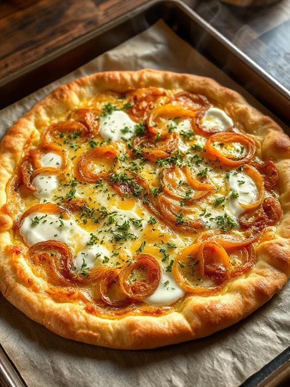 Flammkuchen - Schritt 4