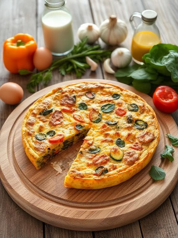 Bunte Gemüse-Frittata aus der Pfanne - Schritt 7