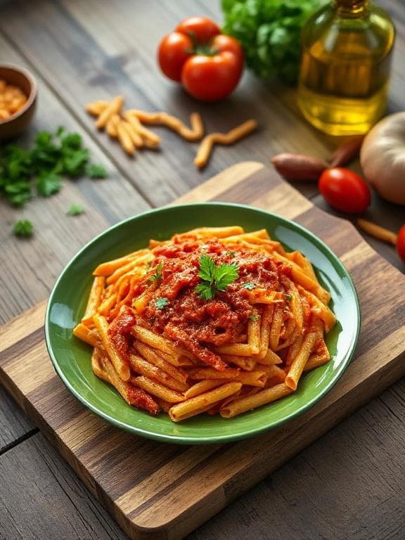 Penne all'Arrabbiata: Der feurige Klassiker - Schritt 2