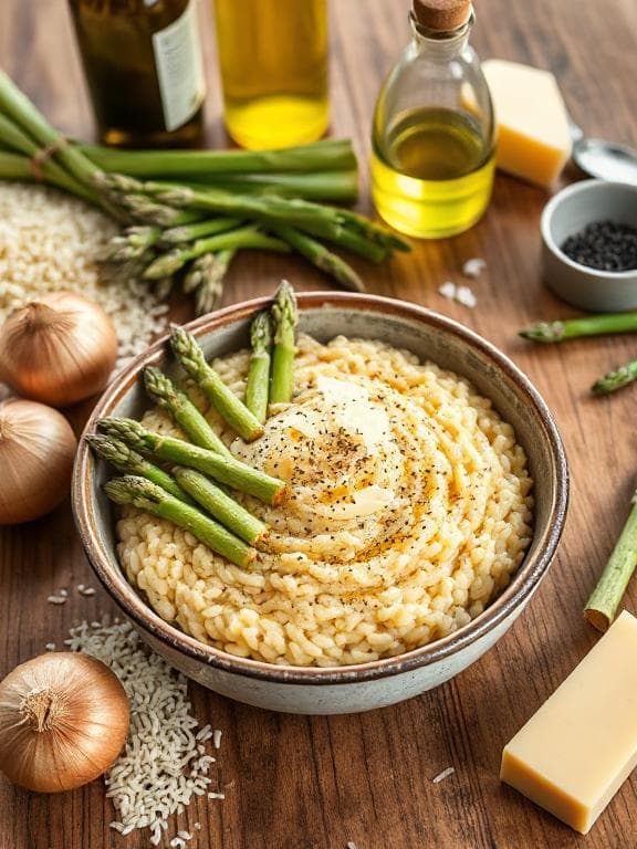 Himmlisch Cremiges Spargelrisotto - Schritt 2