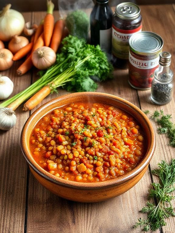 Vegetarische Linsen-Bolognese: Ein Herzhaftes Geschmackserlebnis - Schritt 2