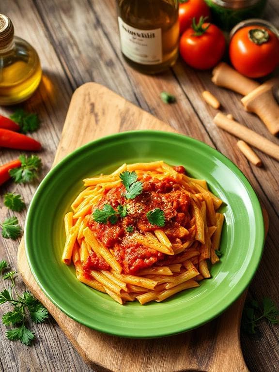 Penne all'Arrabbiata: Der feurige Klassiker - Schritt 1