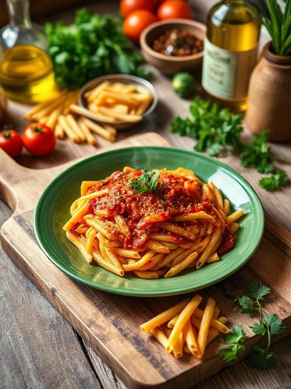 Penne all'Arrabbiata: Der feurige Klassiker - Schritt 3