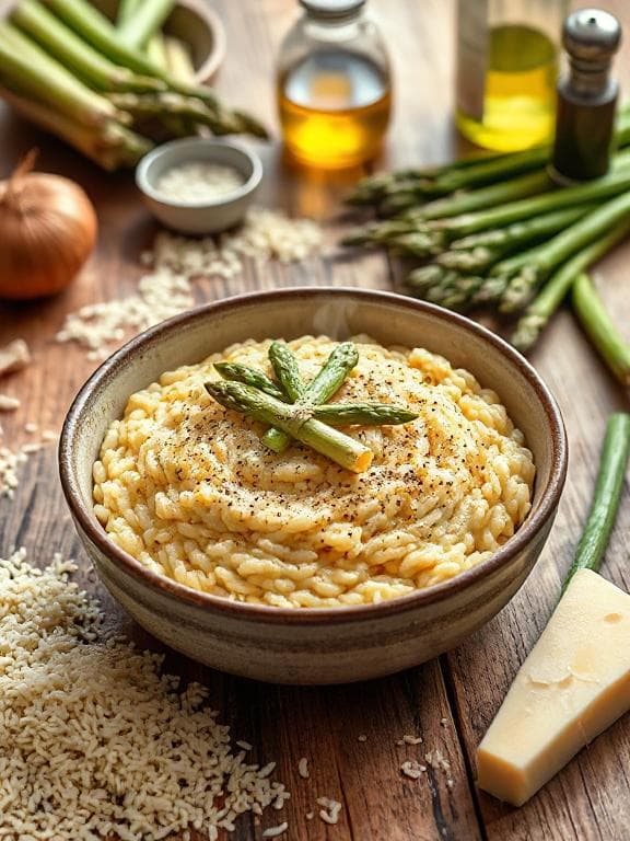 Himmlisch Cremiges Spargelrisotto - Schritt 6