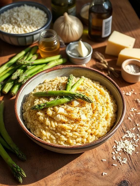 Himmlisch Cremiges Spargelrisotto - Schritt 1