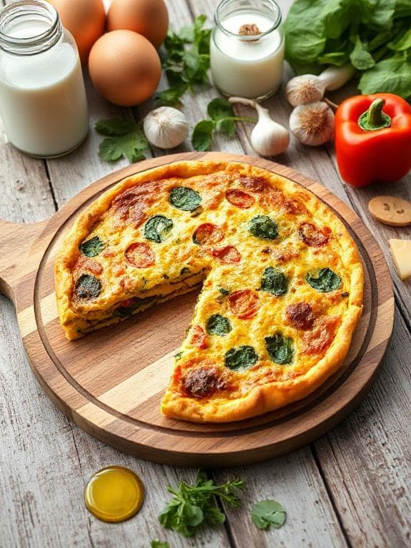 Bunte Gemüse-Frittata aus der Pfanne - Schritt 2