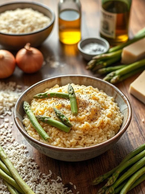 Himmlisch Cremiges Spargelrisotto - Schritt 3
