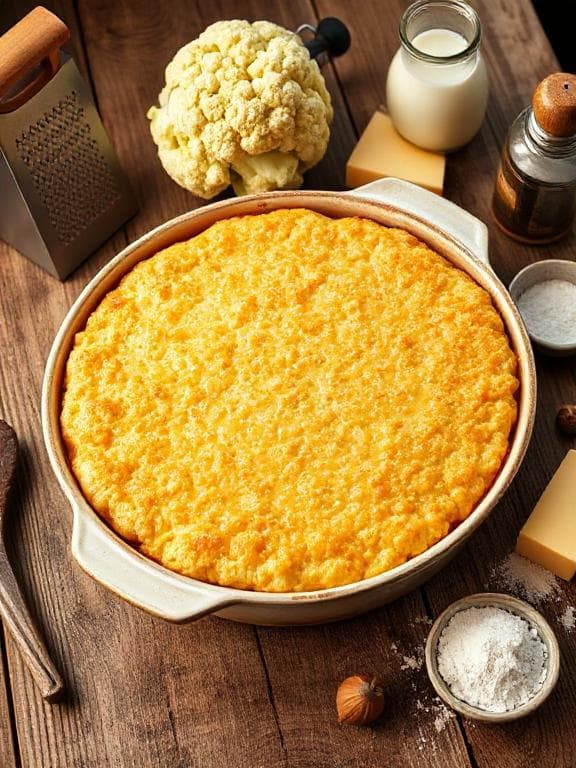 Blumenkohl Käse Auflauf - Schritt 7