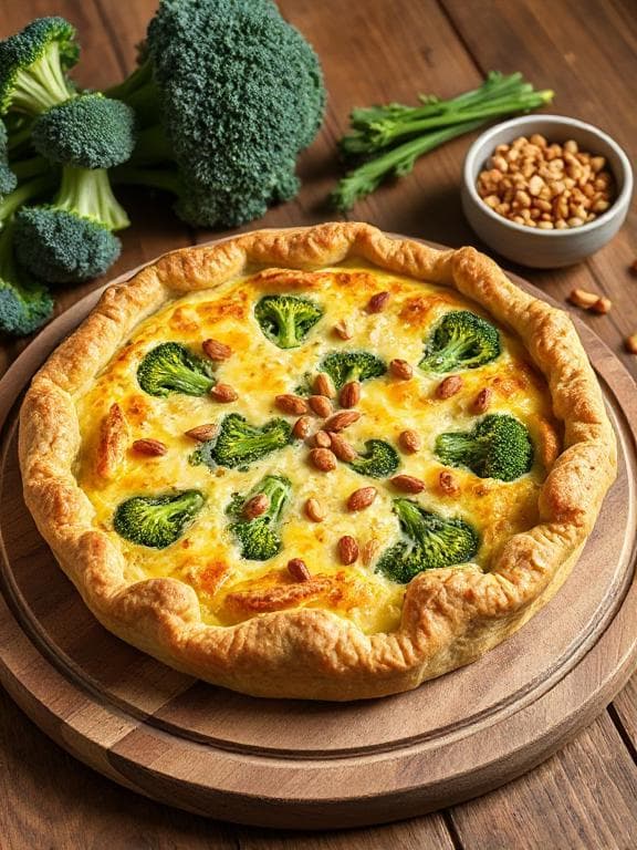 Brokkoli-Quiche - Schritt 1