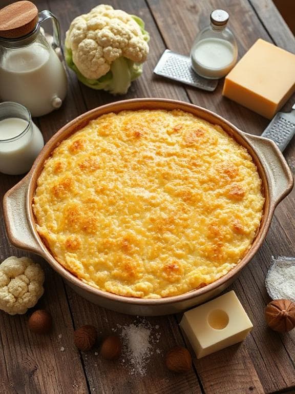 Blumenkohl Käse Auflauf - Schritt 3