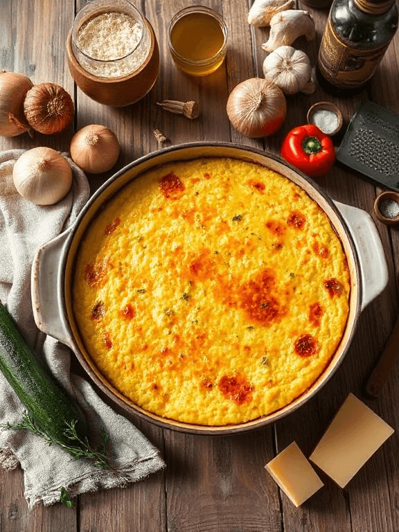Gemüse Polenta Auflauf - Schritt 4