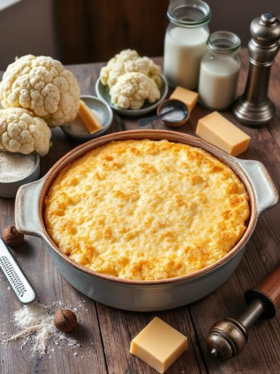 Blumenkohl Käse Auflauf - Schritt 2