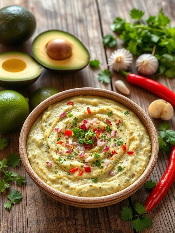 Cremiger Avocado-Limetten-Dip - Schritt 3