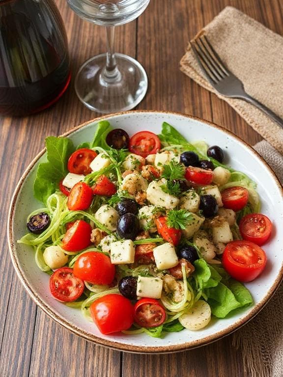 Authentischer Griechischer Bauernsalat (Horiatiki) - Schritt 7