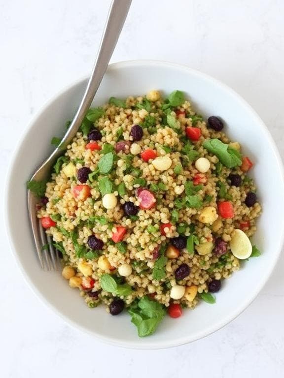 Energievoller Bunter Quinoa-Salat - Schritt 7