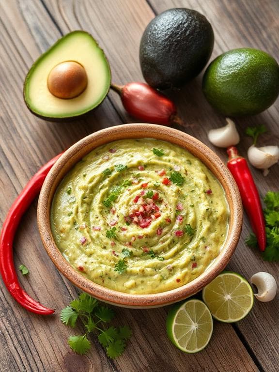 Cremiger Avocado-Limetten-Dip - Schritt 7