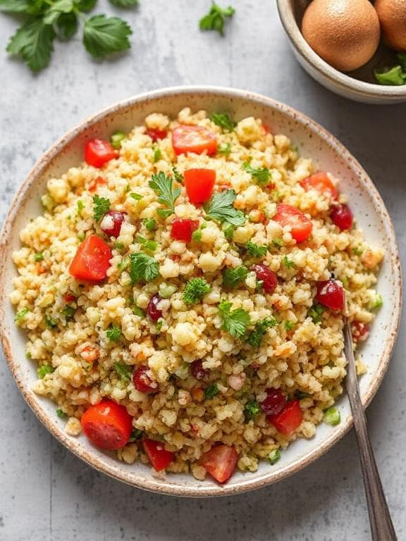 Mediterraner Gemüse-Couscous-Salat - Schritt 6