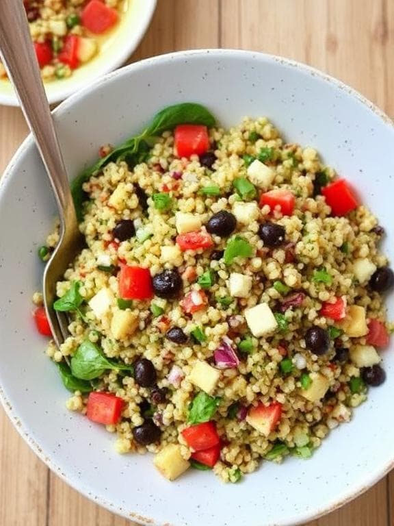 Energievoller Bunter Quinoa-Salat - Schritt 3