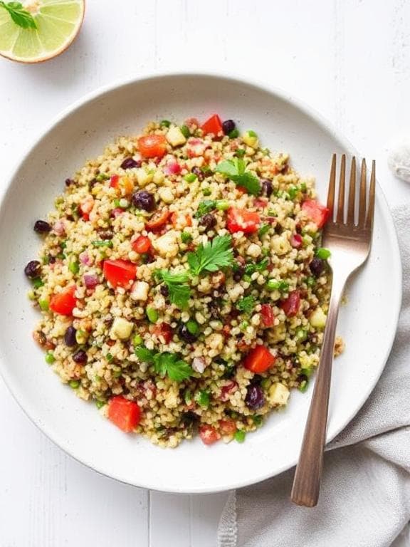Energievoller Bunter Quinoa-Salat - Schritt 4