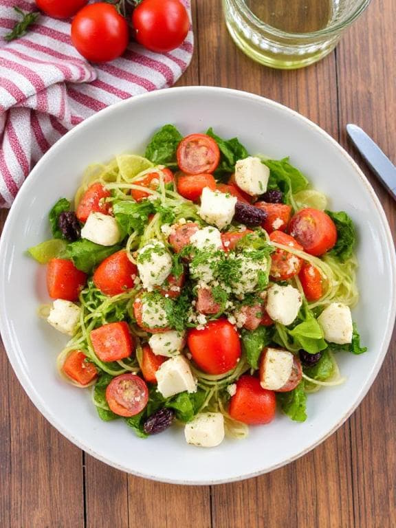 Authentischer Griechischer Bauernsalat (Horiatiki) - Schritt 1