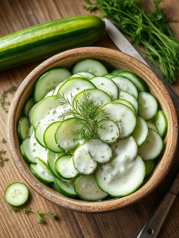 Cremiger Gurkensalat - Schritt 3