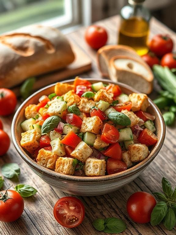 Authentischer Panzanella-Brotsalat aus der Toskana - Schritt 2