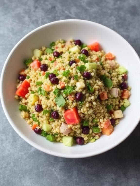 Energievoller Bunter Quinoa-Salat - Schritt 1