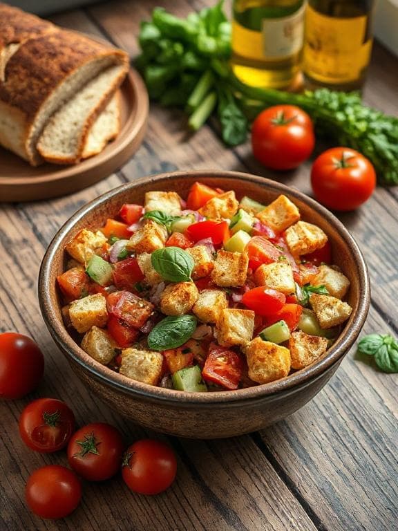 Authentischer Panzanella-Brotsalat aus der Toskana - Schritt 4