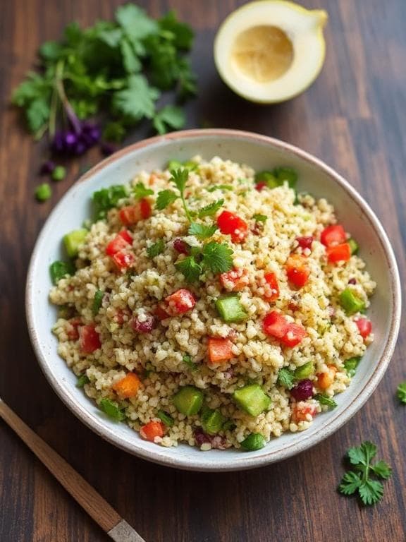 Mediterraner Gemüse-Couscous-Salat - Schritt 7