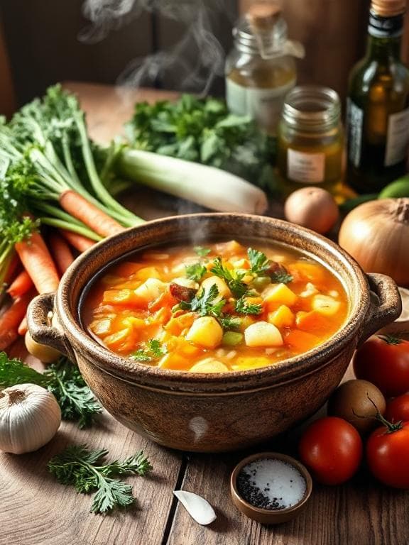 Gemüsesuppe - Schritt 2