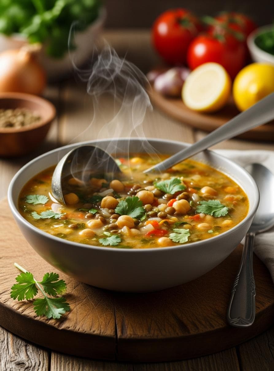 Herzhafte Harira-Suppe - Schritt 7