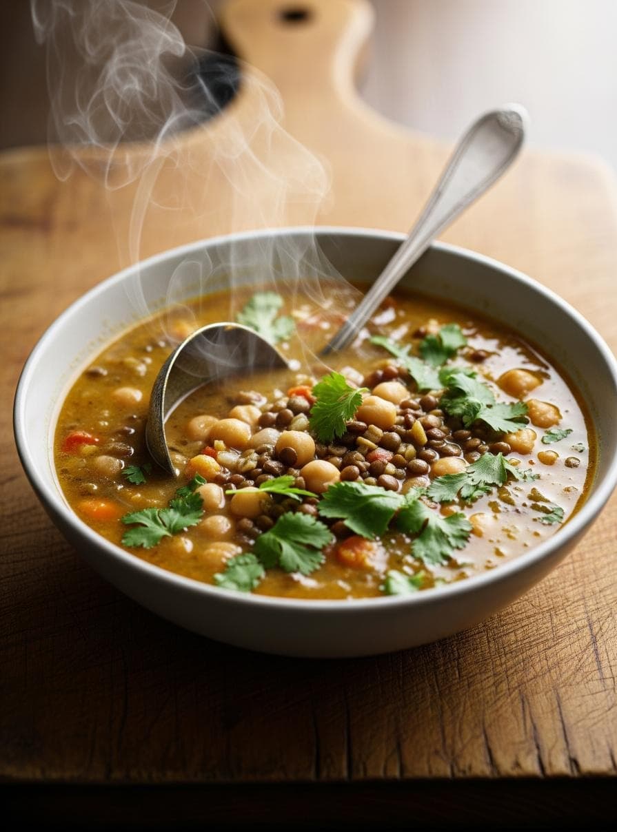 Herzhafte Harira-Suppe - Schritt 1
