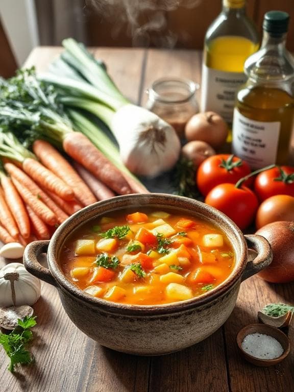 Gemüsesuppe - Schritt 7