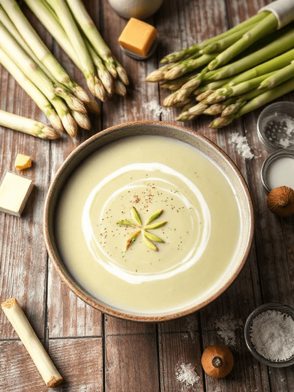 Cremige Spargelcremesuppe aus Spargelfond – Schnell & Lecker! - Schritt 2